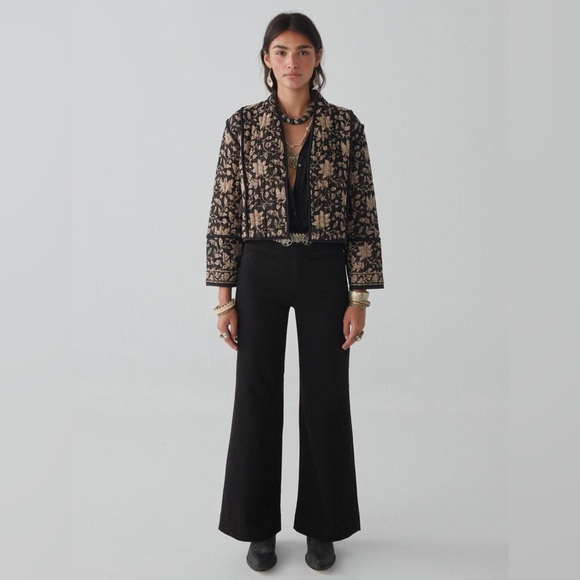 Maison Hotel Dali Ying Yang Print 100% Cotton Boxy Jacket M - Picture 6 of 14